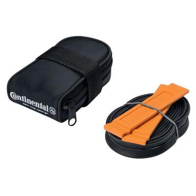 Racefiets zadeltas met 60mm binnenband + 2 racebandverwijderaars continental 700
