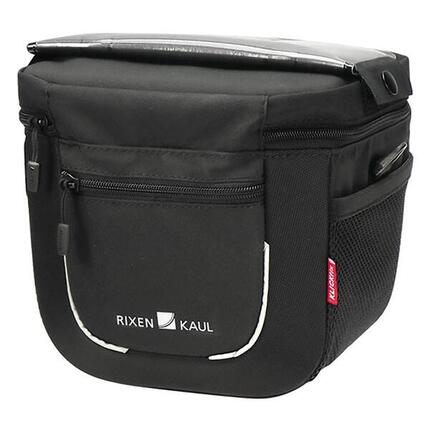 Klickfix Lenker-Tasche Aventour Compact schwarz, 20x18x17cm, ohne Lenkeradapter