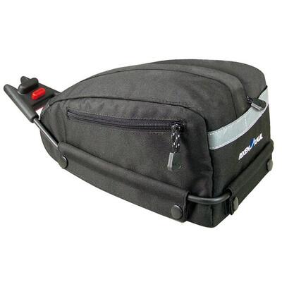 Klickfix Satteltasche Contour SF schwarz,4 ltr, Contour-Adapter