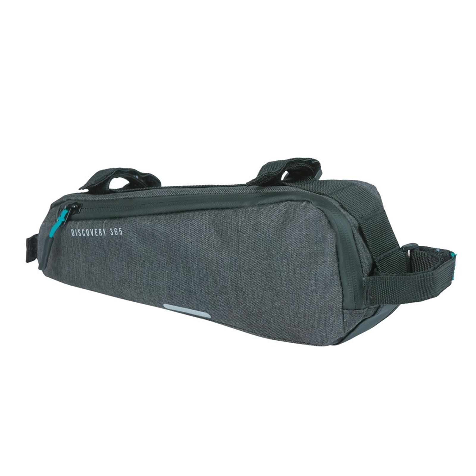 Basil Rahmentasche Discovery 365D M 29x7x11cm, schwarz melee, 1,8 ltr