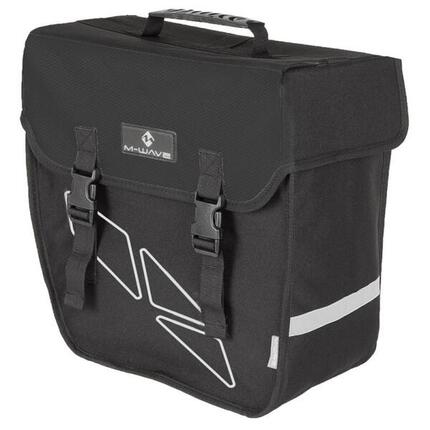 Enkele Fietstas Links Amsterdam - 18 Liter - Zwart