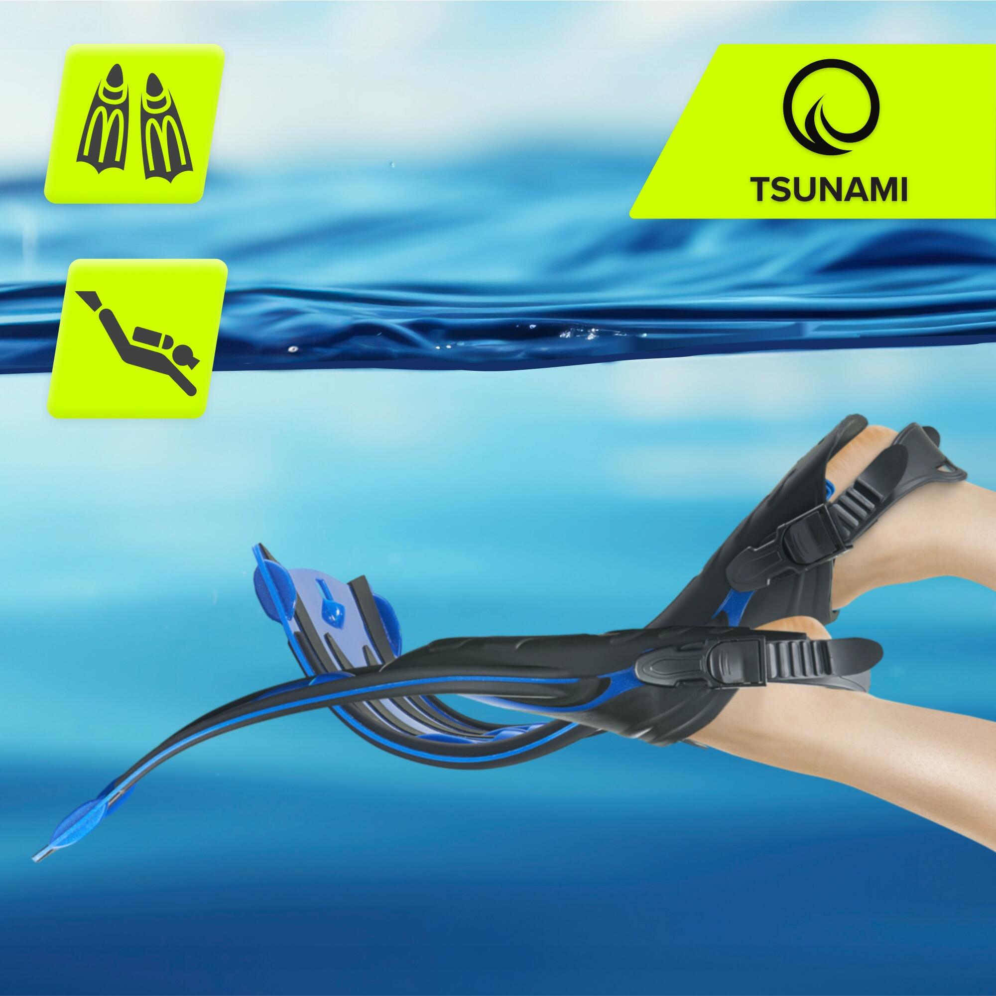Dětské plavecké ploutve TSUNAMI 7/7