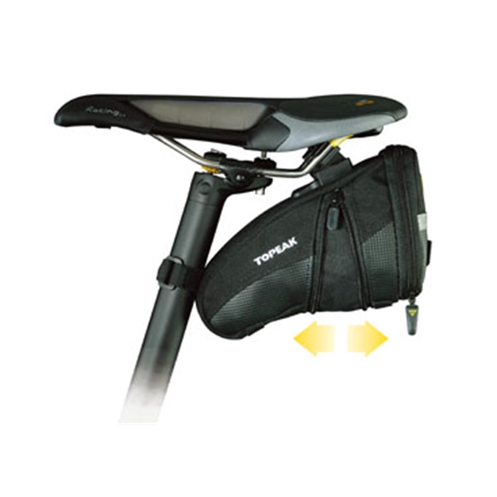 Topeak Aero WP M Satteltasche - Schwarz, Wasserabweisendes Polyester, 0,98L 2/7