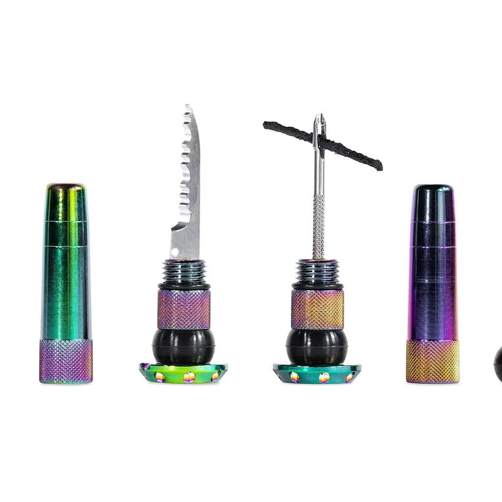 Stealth Tubeless puncture Iridescent plugs
