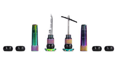 Tappi antiforatura Stealth Tubeless - chiazza d'olio