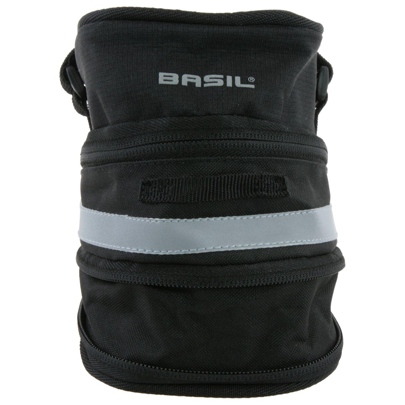 Basil Satteltasche Mada, Schwarz, 1 Liter 5/7