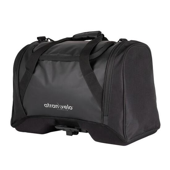 System - torba na bagażnik rowerowy „Pulse AVS”, czarna