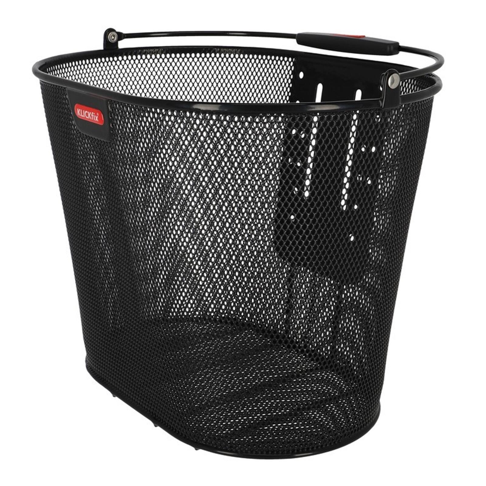 Cestino anteriore a maglia stretta senza adattatore Klickfix oval plus 1/3