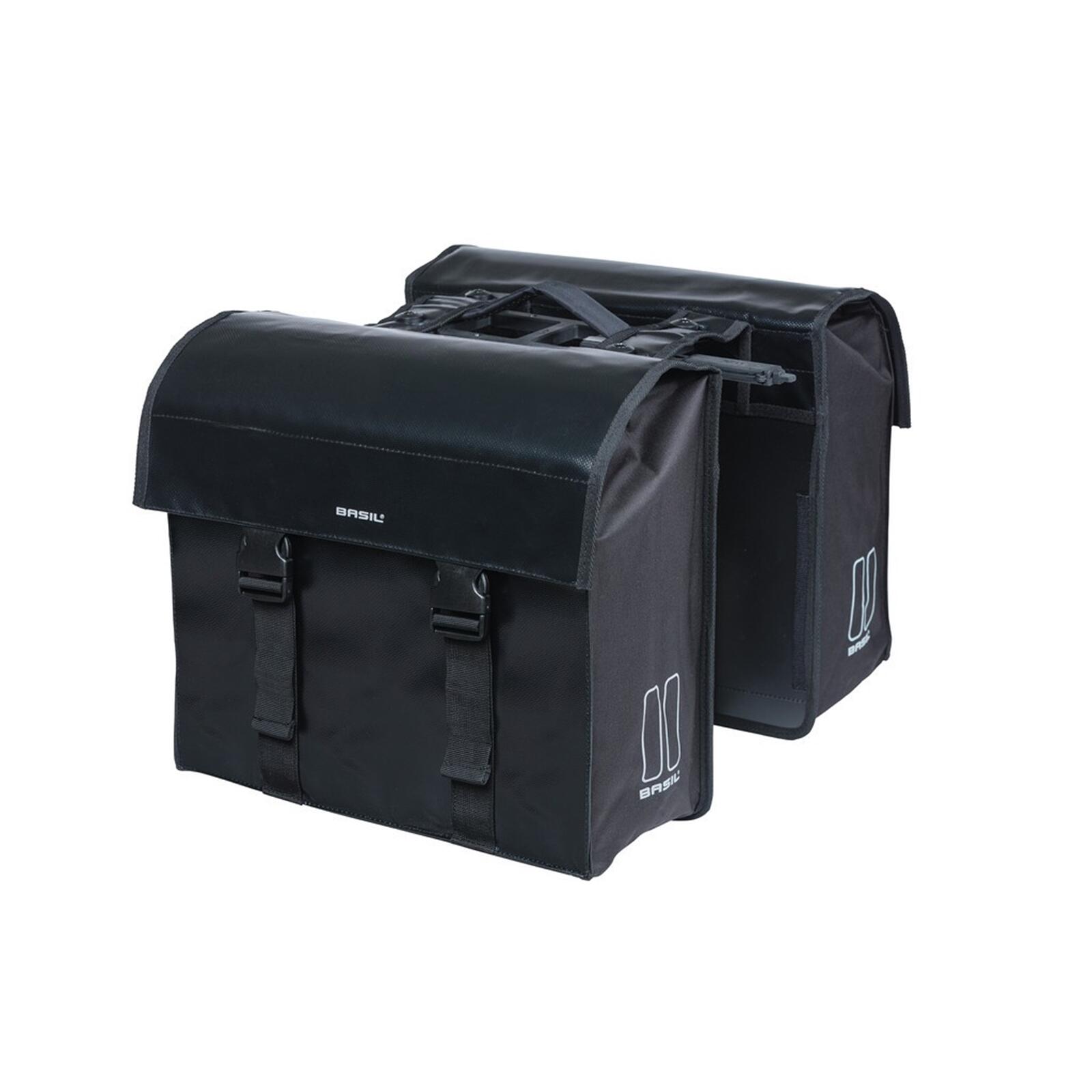 Double Pannier Urban Load Mik 48-53 Litres 38 X 17 X 43 Cm - Noir/Noir 1/3