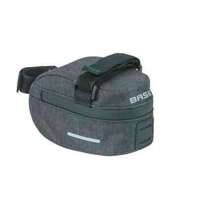 Basil Satteltasche Discovery 365D S 8x14x7cm, schwarz melee, 0,5 ltr