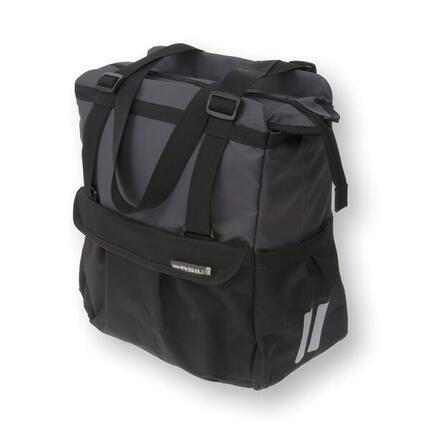 Basil Shopper XL - Sac à vélo tendance pour courses et plage, 20L
