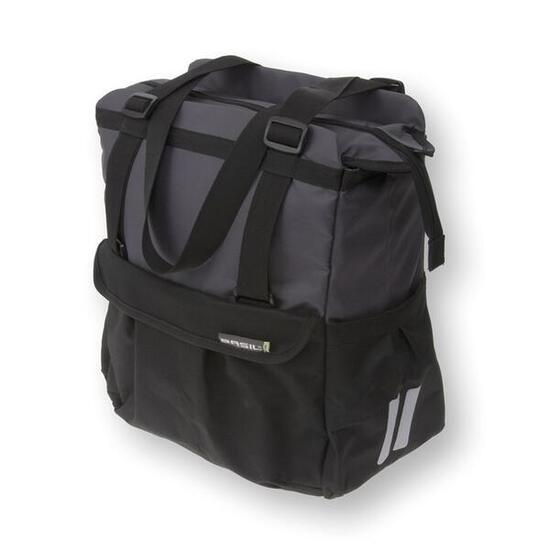 Basil Shopper XL - Sac à vélo tendance pour courses et plage, 20L