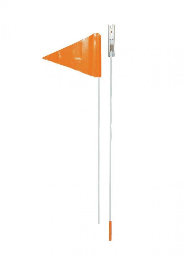 Point Sicherheits-Wimpelstange 2-tlg. orange, Befestigung an Achse 2/3