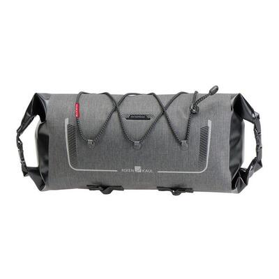 Klickfix stuurtas bikepack waterdicht 6-12 l - grijs