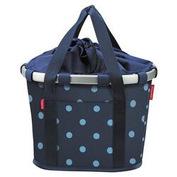 Panier avant « Bike Basket » , mixed dots blue