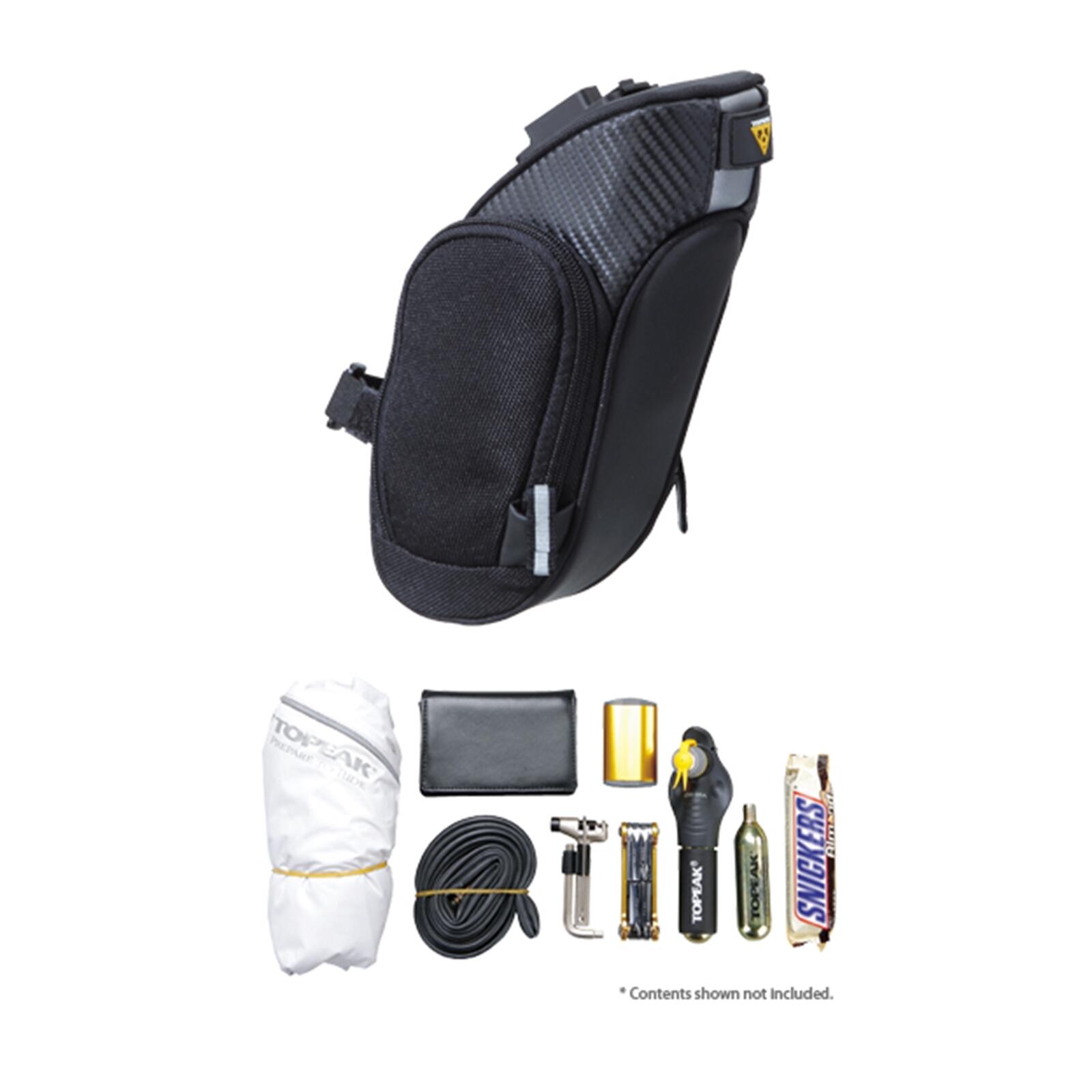 TOPEAK Topeak MondoPack Bolsa de Silla de Montar - Bolsa de Bicicleta - Unisex - Negra