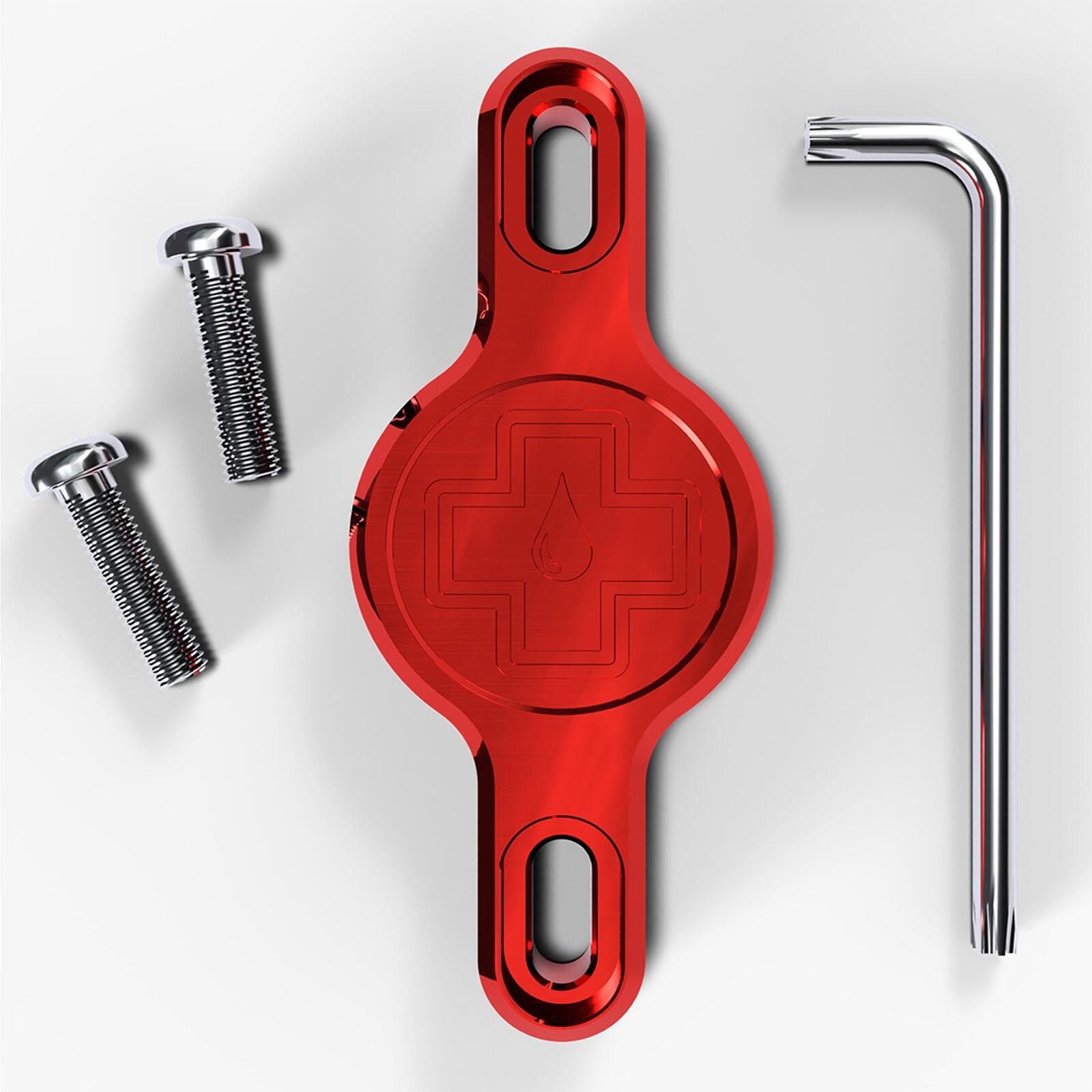 MUC-OFF Portaetiquetas seguro 2.0 - rojo