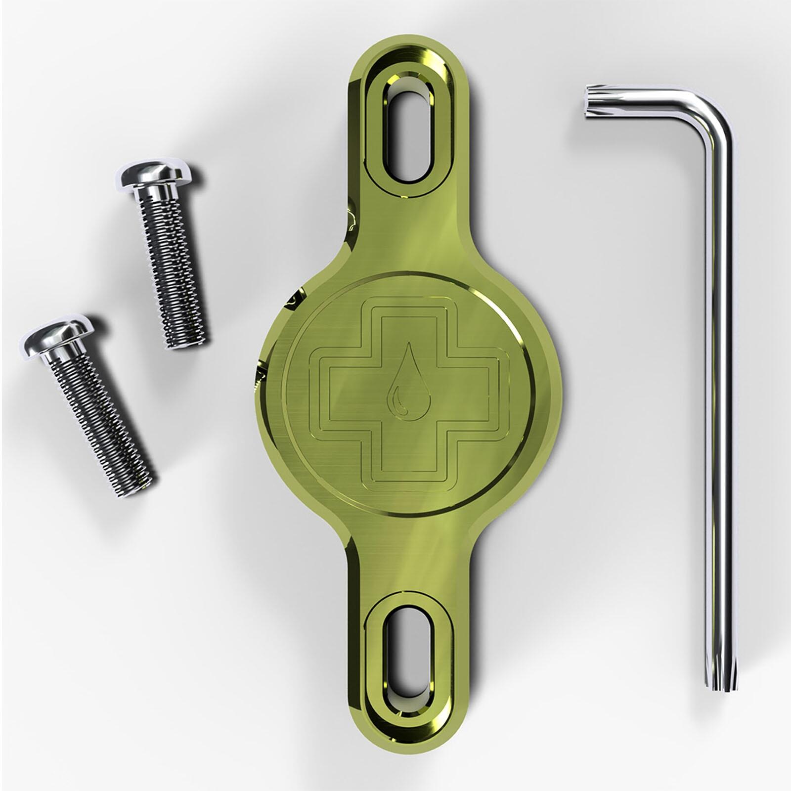 MUC-OFF Portaetiquetas seguro 2.0 - verde