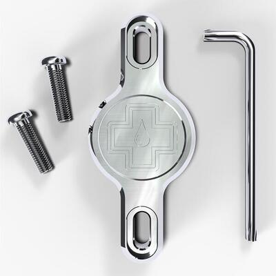 Secure tag holder 2.0 - zilver