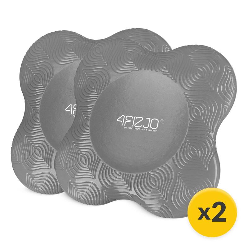 Podkładki pod kolana, łokcie, nadgarstki do jogi (2 szt.) 4FIZJO