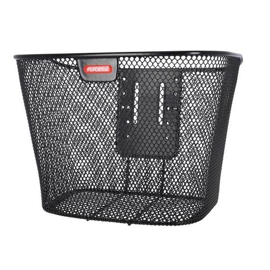 Pojemny kosz rowerowy Rixen & Kaul w kolorze czarnym