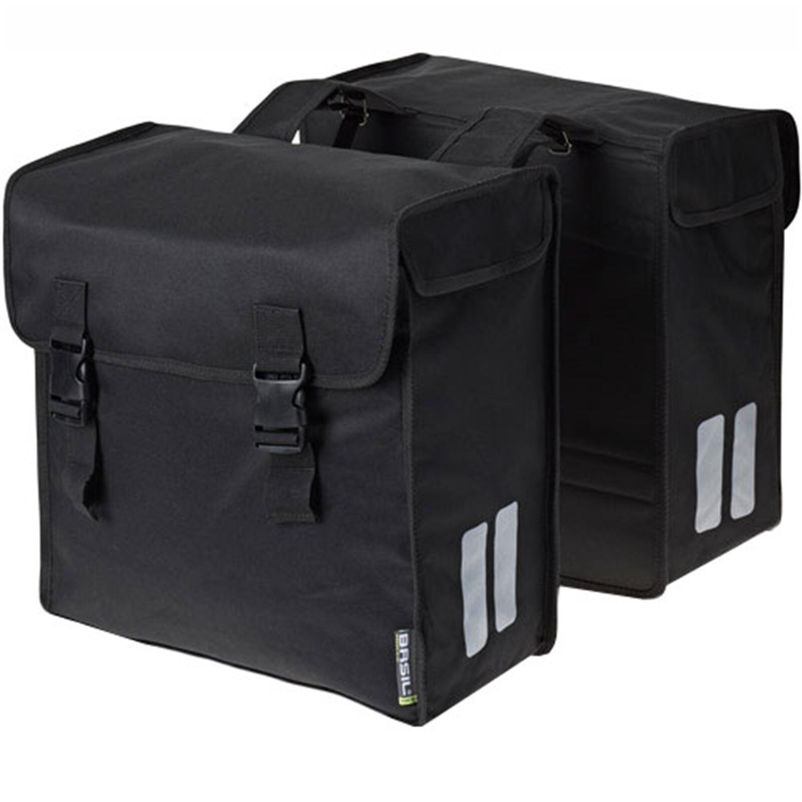 Podwójna Torba Rowerowa Mara -3Xl 52 Litry 39 X 18 X 35 Cm - Czarna