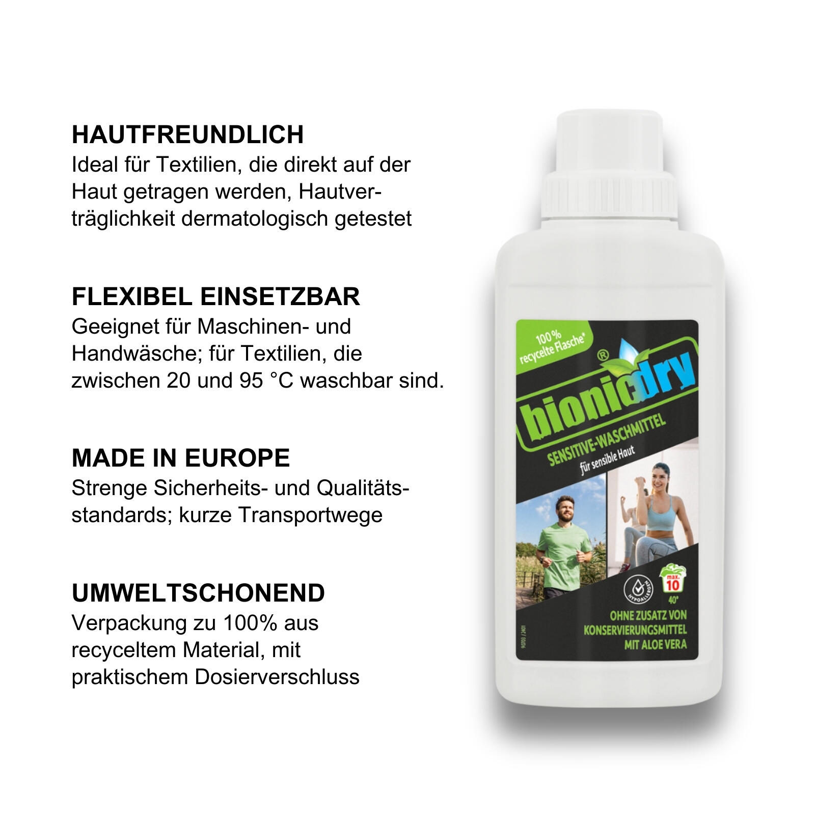 bionicdry® Sport-Waschmittel Sensitiv 4/6