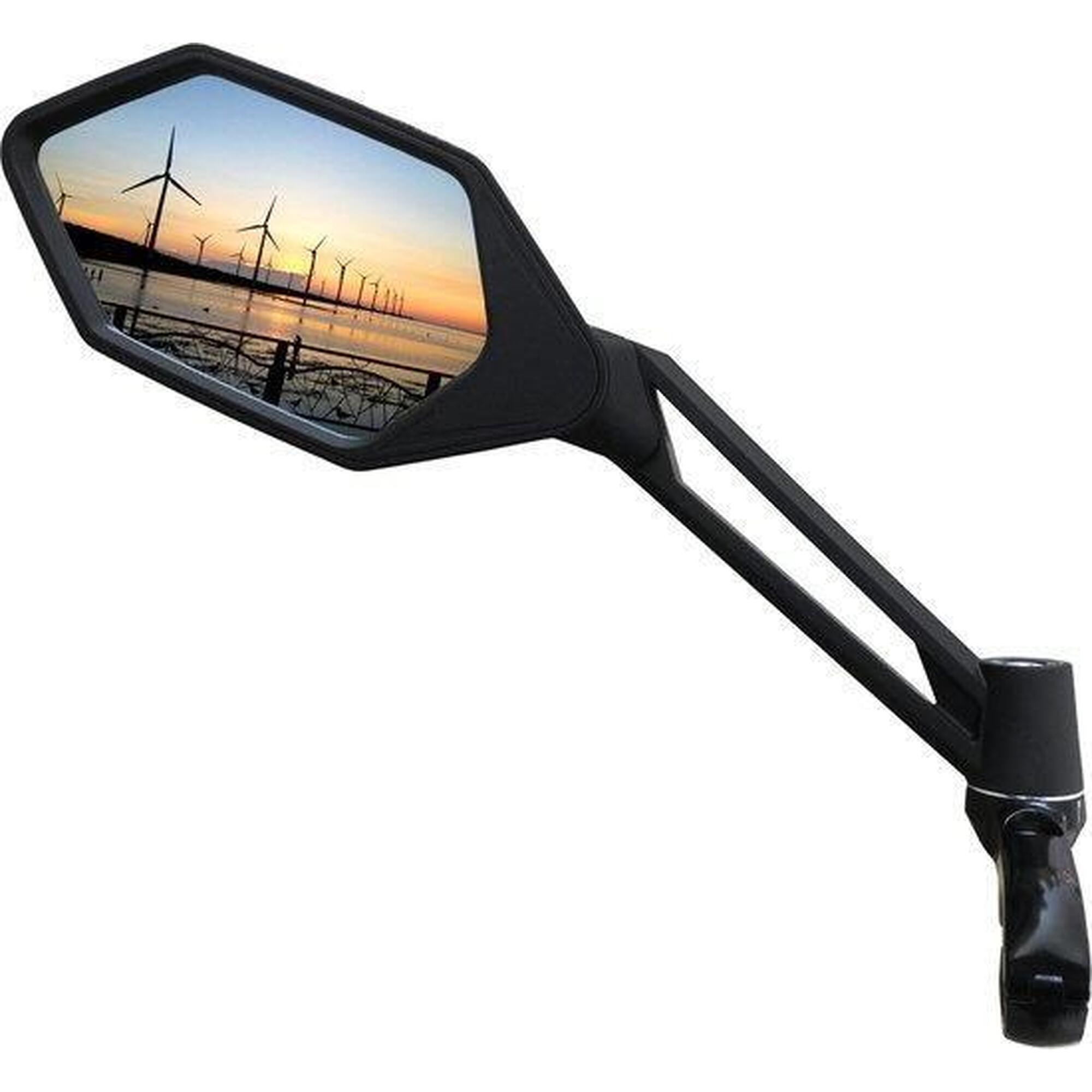 Meachow Regulowane Lusterko Rowerowe Aluminium