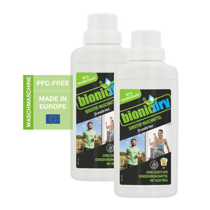 bionicdry® Sport-Waschmittel Sensitiv 2er Pack
