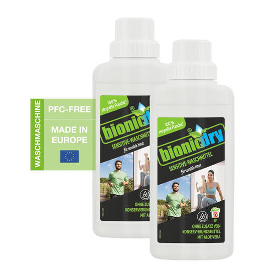 bionicdry® Sport-Waschmittel Sensitiv 2er Pack