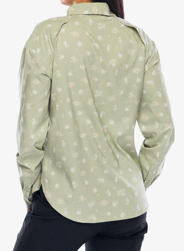Koszula podróżnicza damska Columbia Silver Ridge Utility Patterned LS Shirt