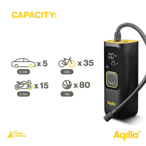 Pompe à air electrique C7 avec lampe Led et powerbank intégrée 6/6