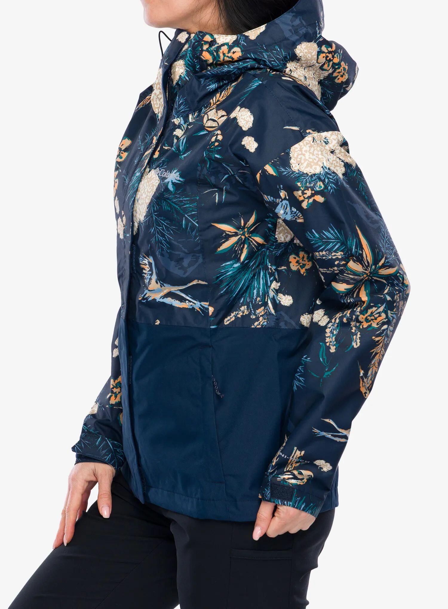 Kurtka przeciwdeszczowa damska Columbia Hikebound Printed Jacket 7/7