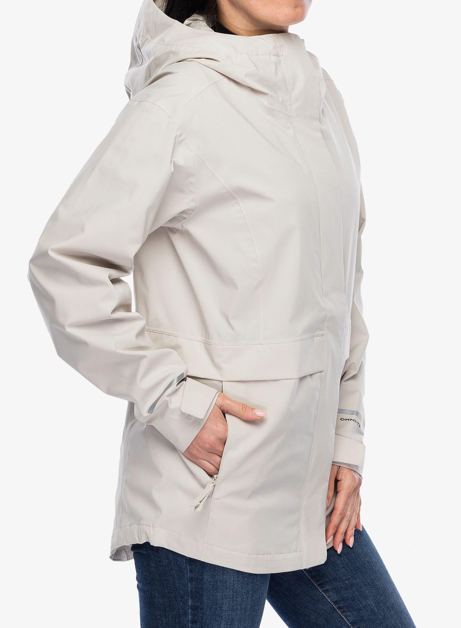 Jas Columbia Waterdicht Mid-Length met Vaste Capuchon 3/7