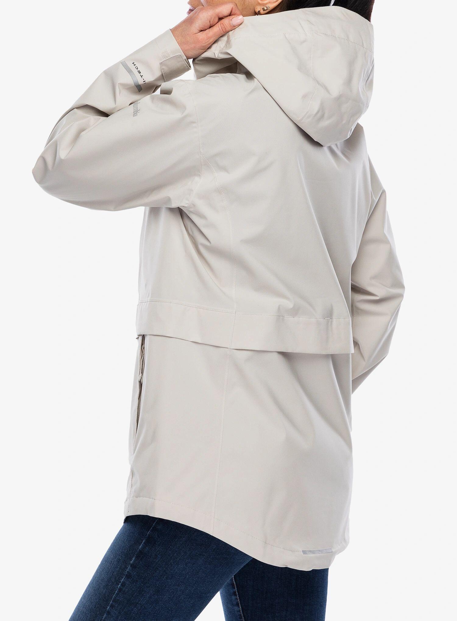 Jas Columbia Waterdicht Mid-Length met Vaste Capuchon 4/7