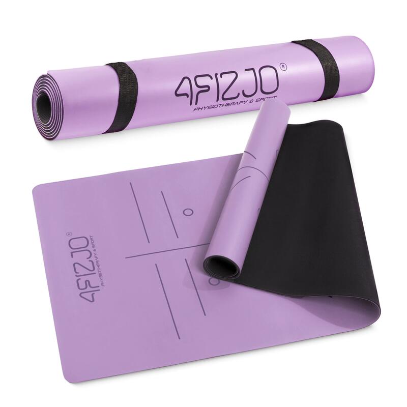 Protiskluzová podložka na cvičení 4FIZJO PU 4 mm