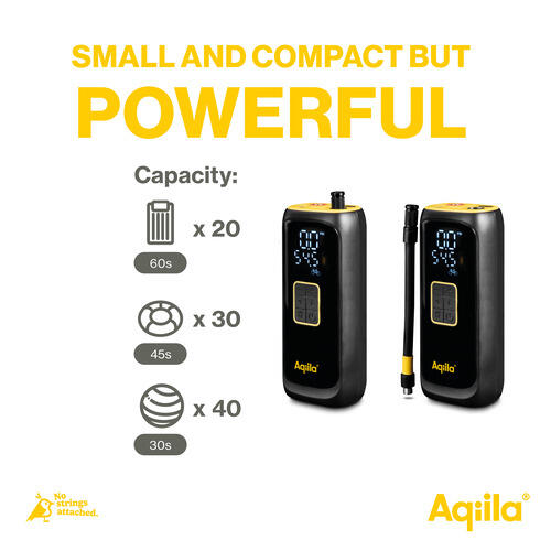 Pompe à air electrique C4 avec lampe Led et powerbank intégrée 6/6
