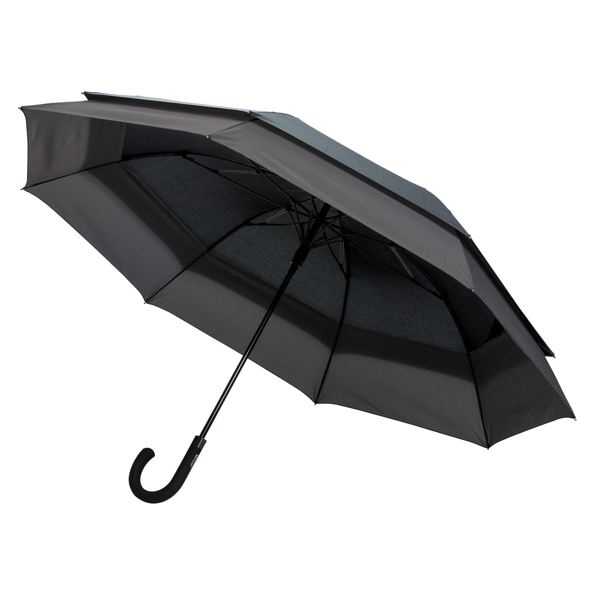SWISS PEAK Expandable Aware Stick Umbrella (Black)