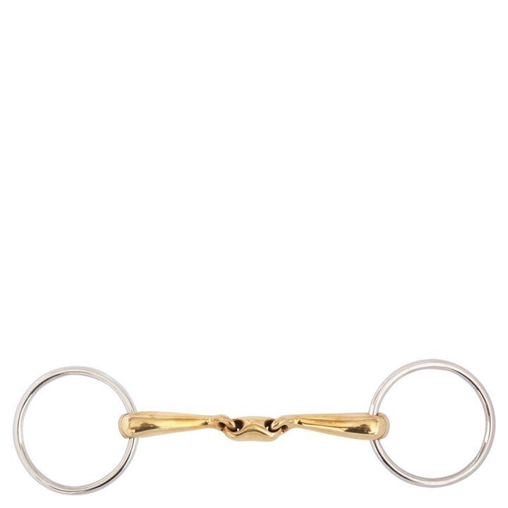Mors double brisures pour cheval arrondie BR Equitation Soft Contact BR ...