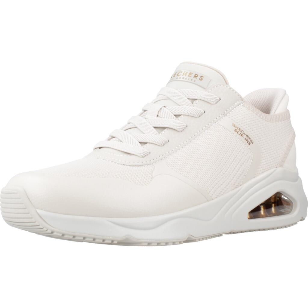 Kapcie SKECHERS TRES AIR UNO Beżowy