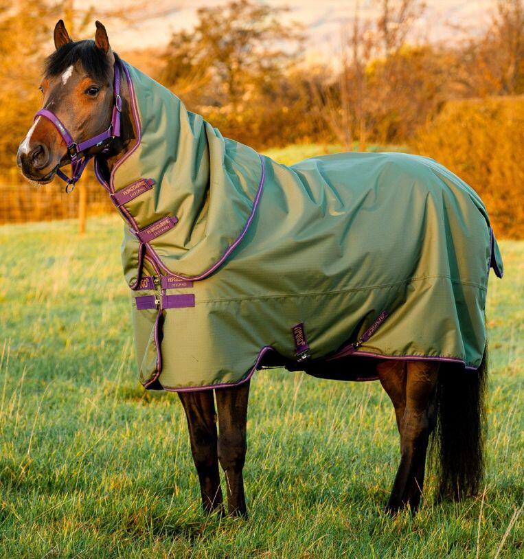 HORSEWARE Horseware Amigo Hero Ripstop Plus Turnout Light 0g Winterberry