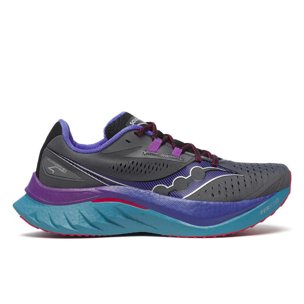 Saucony - Chaussures De Running Femme Saucony Endorphin Speed 4 - Chaussures D'Athlétisme - Bleu|gris - 38 S - Decathlon