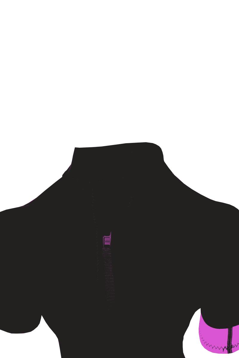 2/2 Traje corto de surf para niña 4/5