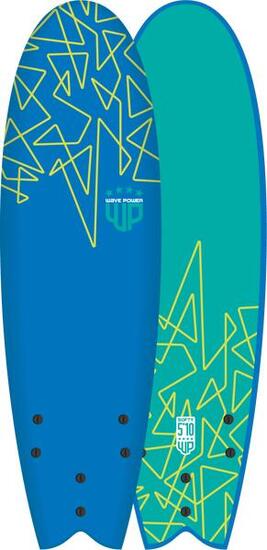5'10 Wave Power Softy Tavola da surf in schiuma