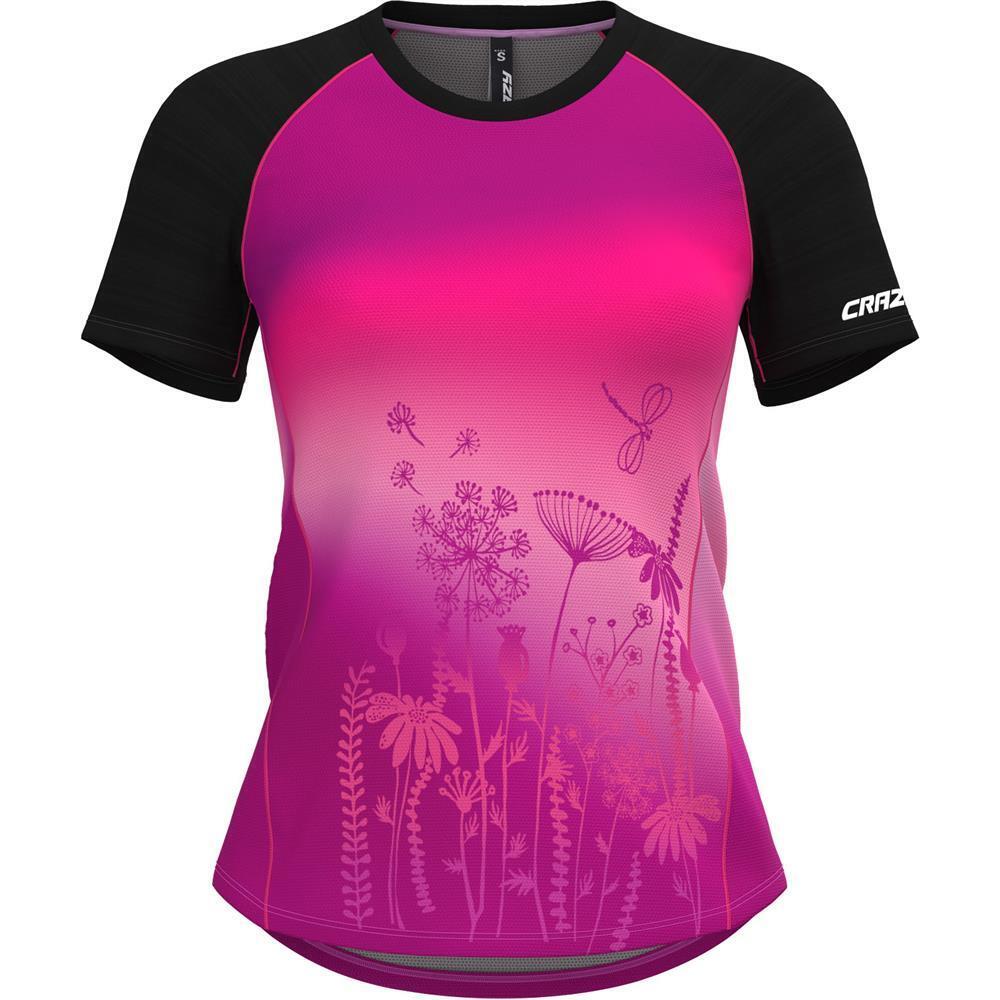 Crazy - Maillot Femme Crazy Alpinstar - Maillot Manches Courtes - Rose - 38 S - Decathlon