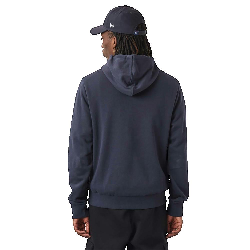 Sweatshirt Hommes New Era Mlb Double Logo bleu marine 2/3