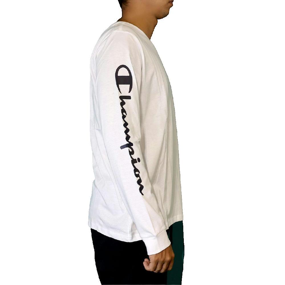 T-Shirt Hommes Champion Crewneck blanc 3/3