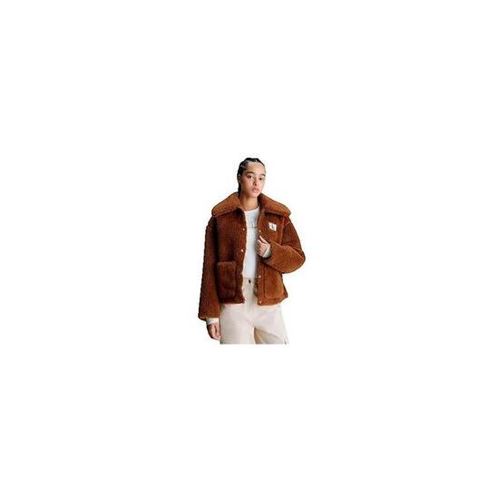 Chaqueta Mujer Calvin Klein Giacca Relaxed Marrón