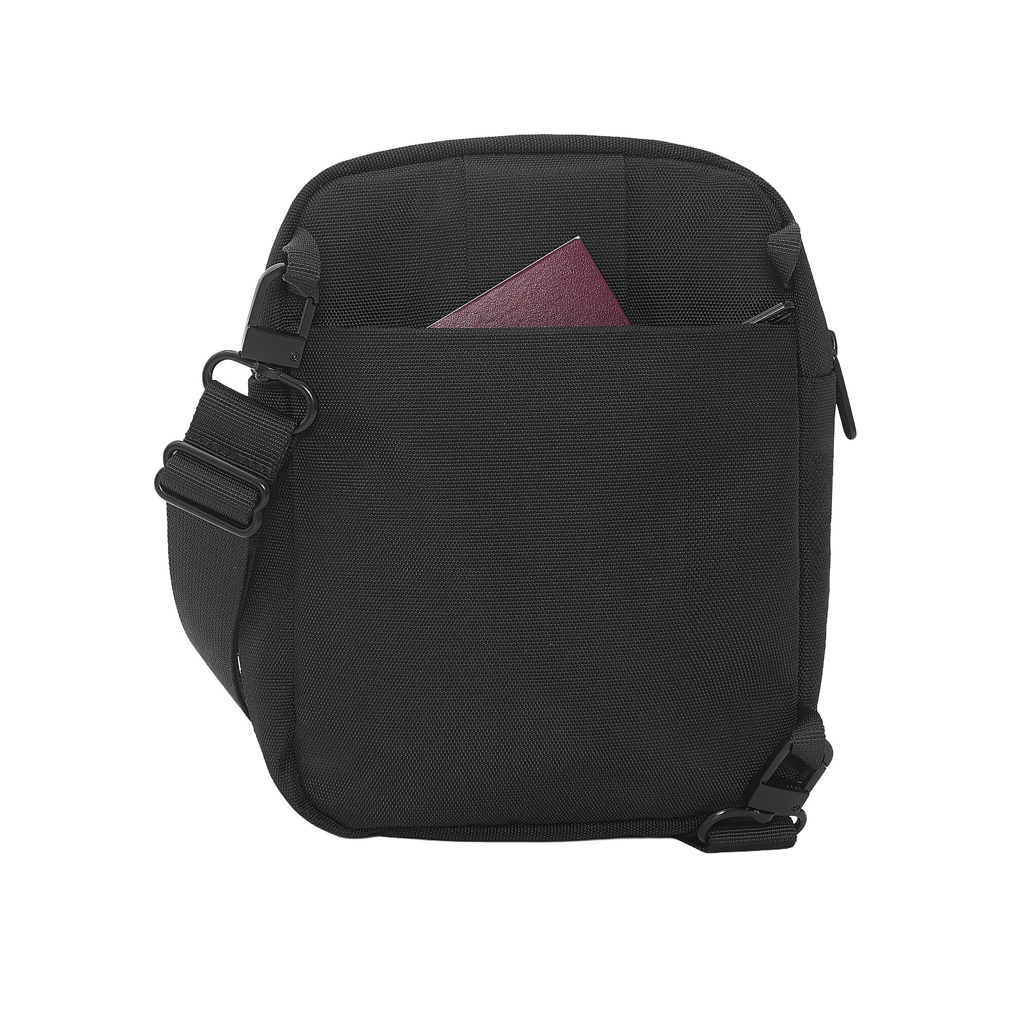 Boxy Crossbody Bag (Black) 4/4