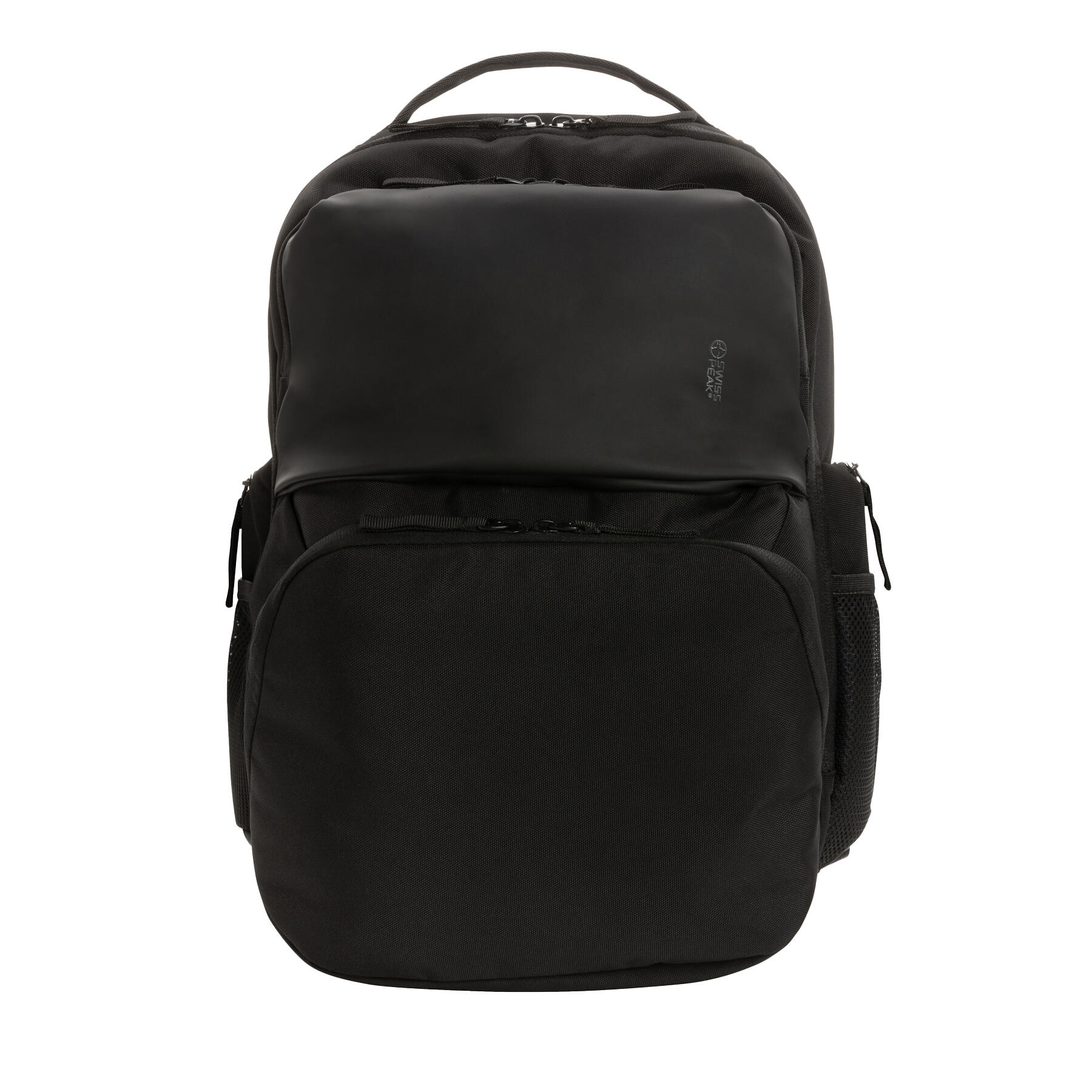 SWISS PEAK RPET Commuter Aware 22L Backpack (Black)